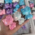 thumbnail image 3 of Venta al por mayor de cristales curativos naturales tallados a mano galvanizados hello kitty tallas artesanías fengshui para decoración del hogar, 3 of 4