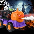 thumbnail image 6 of DAKIMOE Toy Trucks for Kids Halloween Wind Up Toys Pumpkin Car Toys Sets Birthday Christmas Party Gift for Boys Girls Toddler Toys, 6 of 8