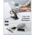 thumbnail image 4 of NEI-2026 Wireless Charger for Apple and Android Charging Station,3in1 Fast Max Charging for iPhone 16 15 14 13 12 Pro Max Plus, Apple Watch Series & Air pods 4 3 2 Pro, Android Samsung Galaxy Series, 4 of 7