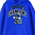 thumbnail image 2 of Bioworld Sesame Street C Is For Champions Youth Royal Blue Hoodie-Medium, 2 of 4