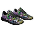 thumbnail image 6 of Happy Mardi Gras Louisiana Shoes Sneakers Black Size 8, 6 of 7