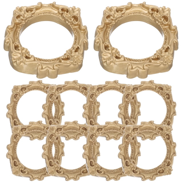 10pcs Miniature Resin Photo Frame Ornament Diy Photo Frame Decoration Diy Supplies
