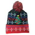 thumbnail image 1 of Gorro de punto con luces LED Heldig para fiestas navideñas adultos y niños, 1 of 6