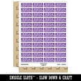 thumbnail image 2 of Mobile Deposit Bank Check Sticker Set - Purple - Gloss Finish - 1.25" Mini, 2 of 7