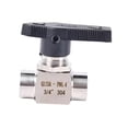 thumbnail image 3 of Siruishop Water Valve Heavy Duty Replacement Practical Plumbing Fixtures Shut Off Valve Style E, 3 of 8