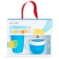 thumbnail image 4 of Munchkin® Nibbles & Giggles Toddler Gift Set, Includes 10 oz Miracle® 360° Sippy Cup and Snack Catcher, Blue, 4 of 7