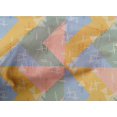 thumbnail image 4 of oneOone Organic Cotton Voile Fabric Line|Chevron & Triangle Geometric Printed Craft Fabric BTY 42 Inches Wide, 4 of 4