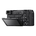 thumbnail image 6 of Sony Sony Alpha a6400 Mirrorless Digital Camera with 16-50mm Lens - Bundle with Shoulder Bag, 32GB SD Card, Cleaning Kit, Card Reader, SD Card Case, Corel PC Software Kit, 40.5mm Filter Kit, 6 of 10