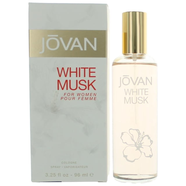 Colonia en aerosol Perfume Coty Jovan White Musk, 100 ml, para mujer