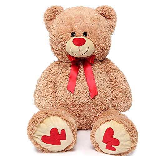 Teddy Bear with Love Heart Pillow Plush Stuffed Animals Kids Toys Gifts 6 Inches 