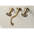 thumbnail image 2 of Kingston Brass KS3023RX Belknap Two-Handle Wall Mount Roman Tub Faucet, Antique Brass, 2 of 7
