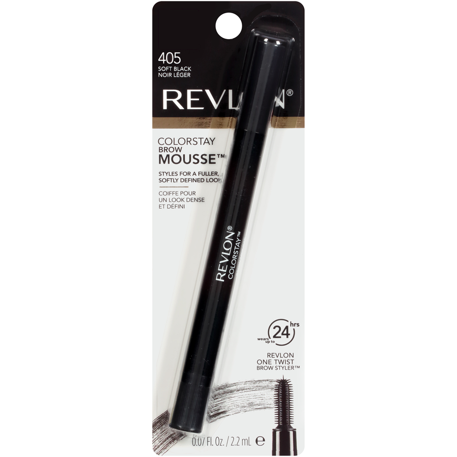Revlon ColorStay Brow Mousse Soft Black - image 3 of 4