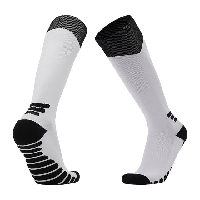 Calcetines de compresión de tubo largo, calcetines de compresión de maratón engrosados