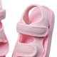thumbnail image 4 of Sandalias para niños Punta abierta Gancho suave Bucle Zapatos de verano ligeros y transpirables para niños pequeños Rosa 18, 4 of 5