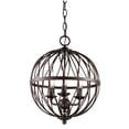 thumbnail image 2 of Bel Air Lighting Sequoia 3-Light Rubbed Oil Bronze Pendant, 2 of 2