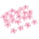 thumbnail image 5 of 20 adornos de resina con forma de botón plano y flores de boda para particulares Rosado, 5 of 9