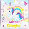 thumbnail image 2 of Christmas Advent Calendar for Girls – 24-Day Unicorn Countdown Gift Set, Surprise Holiday Box, Hair Clips, Bracelets, Rings, Necklace, Coin Purse & More – Cute Xmas Present for Girls Teens, 2 of 8