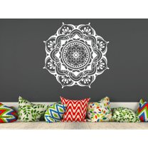 Mandala Wall Decals Bedroom Decor Boho for Home Yoga Studio Sticker