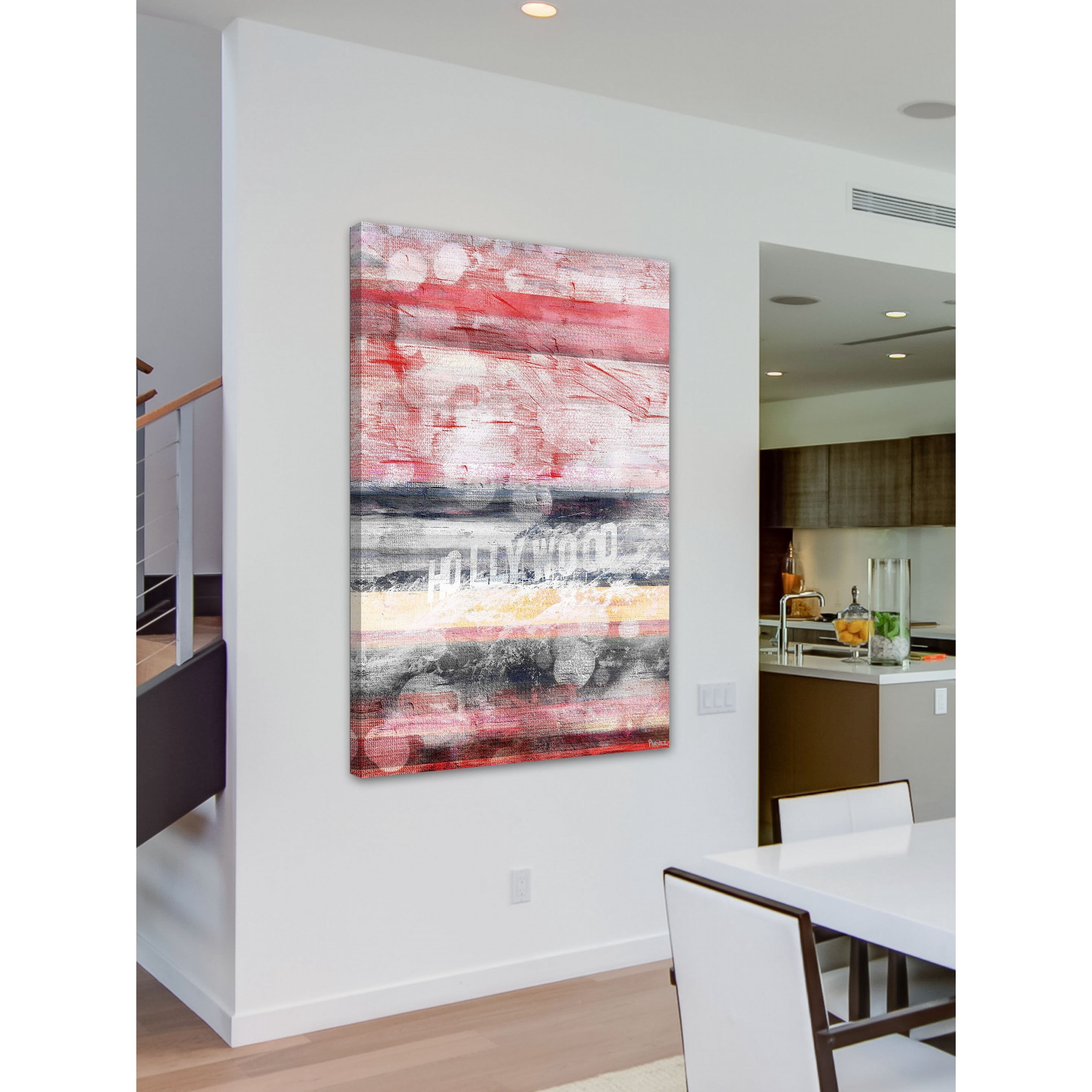 Parvez Taj  - "Hollywood Colors" Print on Canvas 30 x 45
