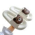 thumbnail image 1 of Cartoon Women's Slippers Super Soft Non Slip Thick Sole Bathroom Sandals, 1 of 2