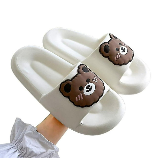 Cartoon Women's Slippers Super Soft Non Slip Thick Sole Bathroom Sandals