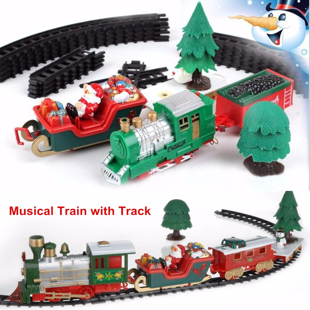 santa's musical express train set