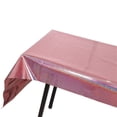 thumbnail image 1 of Mantel de fiesta Mantel de oro rosa Suministros de fiesta Mantel de interior Wmkox8yii  HFSH4889, 1 of 1