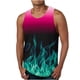 thumbnail image 1 of Hombres Casual Gradación Impresión Suéter Cuello Redondo Tanque Deportivo, 1 of 4