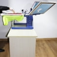 thumbnail image 2 of PreAsion 3 Color 1 Station Single Rotating Screen Printing Press DIY T-Shirt Machine, 2 of 10