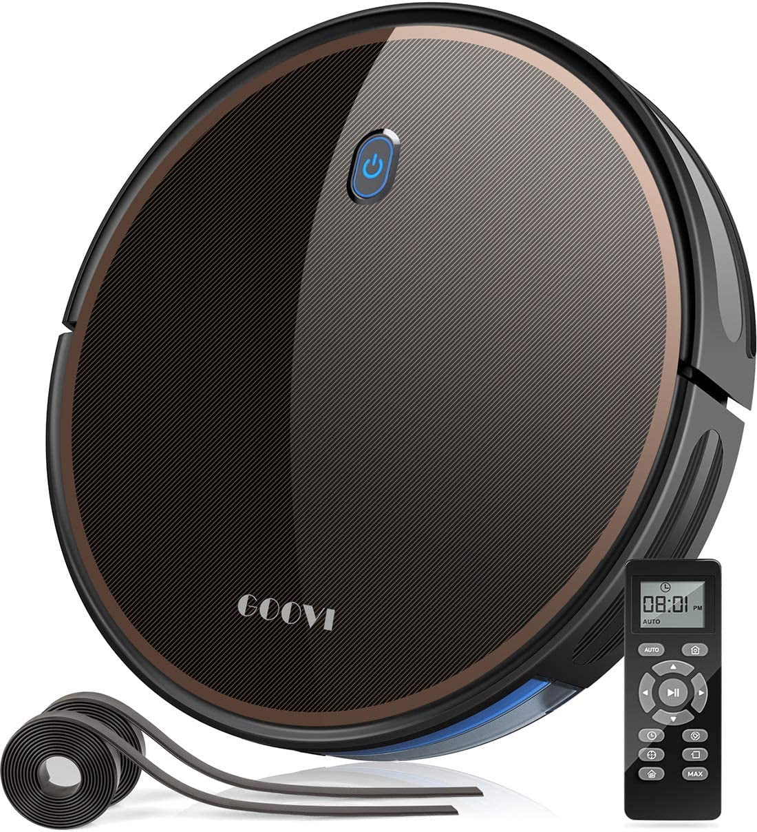 GOOVI Robot Vacuum 2000Pa Robotic Vacuum Cleaner (Slim) Max Suction