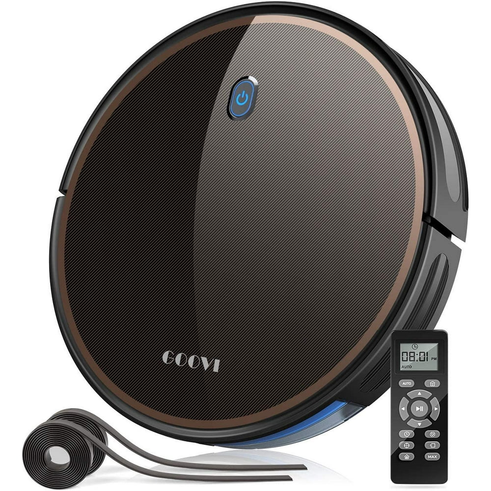 GOOVI Robot Vacuum 2000Pa Robotic Vacuum Cleaner (Slim) Max Suction