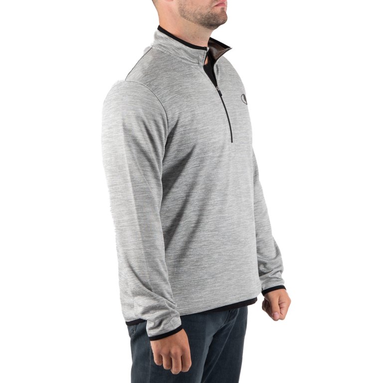 Mossy Oak Men's Fleece Quarter-Zip Pullover Sweatshirt photo 6