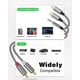 thumbnail image 2 of 3-in-1 o Adapter: Lightning, RCA, USB C to 3.5mm and RCA for Car o, Home Theater, and Speakers Setup Connection Solution, 2 of 5