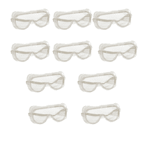 Safety Goggles Small Size with Direct Vents. Pack of 10
