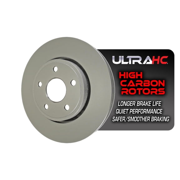 UltraHC Coated High Carbon Brake Rotor, Front UR005505, Jeep Grand Cherokee 2020-2011