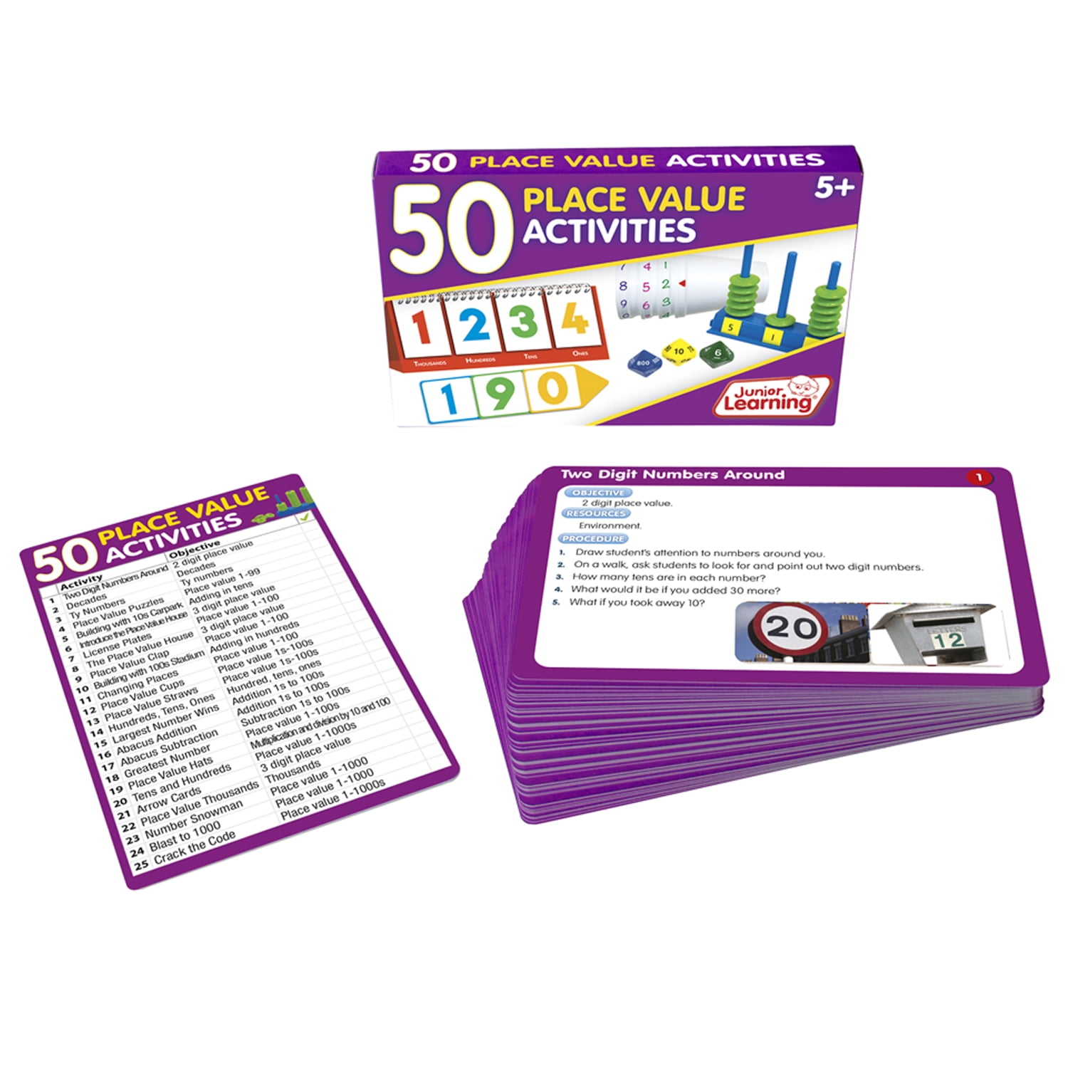 Junior Learning 50 Place Value Activities