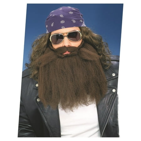 14 Inch Brown Beard And Moustache Halloween Costume Accessory