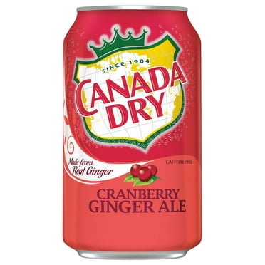 Canada Dry Cranberry Ginger Ale, 12 fl oz, 12 pack