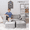 Gray, variant on Milliard Kids Couch - Modular Kids Sofa for Toddler and Baby (Pink)