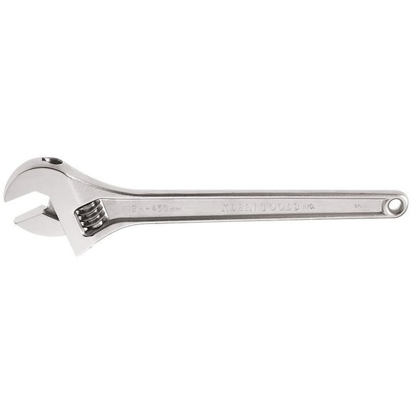 Klein Tools 500-18 18 in. Adjustable Wrench Standard Capacity