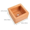 thumbnail image 3 of 4Pcs Terracotta Planter Clay Planting Pot Terracotta Pots Succulent Plant Pot Desktop Flowerpot, 3 of 3