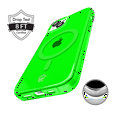 thumbnail image 5 of VELVET CAVIAR Neon Green iPhone 14 Case - Compatible with MagSafe - Clear Protective Phone Cases, 5 of 6