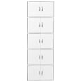 thumbnail image 3 of Hodedah 10 Door Enclosed Multipurpose Home/Office Storage Cabinet, Rainbow, 3 of 4