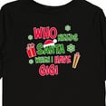 thumbnail image 4 of Inktastic Who Needs Santa when I Have Gigi Boys or Girls Long Sleeve Toddler T-Shirt, 4 of 5