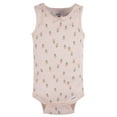 thumbnail image 2 of Gerber Baby Boys or Girls Casual Sleeveless Bodysuits, 5-Pack, Sizes 0/3 Months- 24 Months, 2 of 7