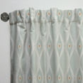 thumbnail image 3 of Designart 'Abstract Retro Drops VII' Mid-Century Modern Curtain Panel, 3 of 5