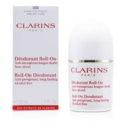Clarins Gentle Care Roll On Deodorant for Women, 1.7 Oz
