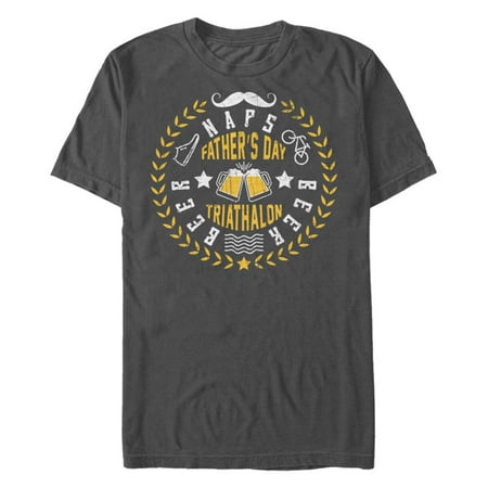 Triathlon Apparel - men's father's day dad triathlon t-shirt