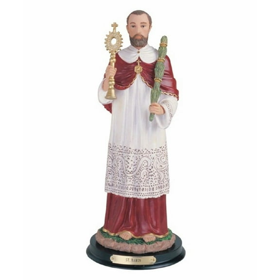 FC Design 12"H Saint Ramon Statue Raymond Nonnatus Holy Figurine Religious Decoration