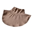 thumbnail image 1 of Automne Hiver Bavoir Tricoté Rayé Col Faux Col Sauvage Haute Protection Cravates en Gros, 1 of 6